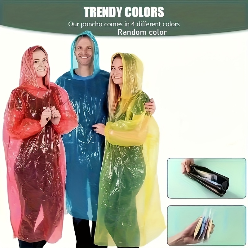 5/10Pcs Disposable Waterproof  - Emergency Poncho Rain review and price