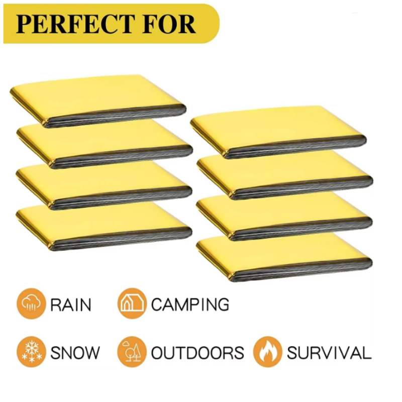 Portable Lightweight Aluminum  - Survival Blanket Reflective review and price