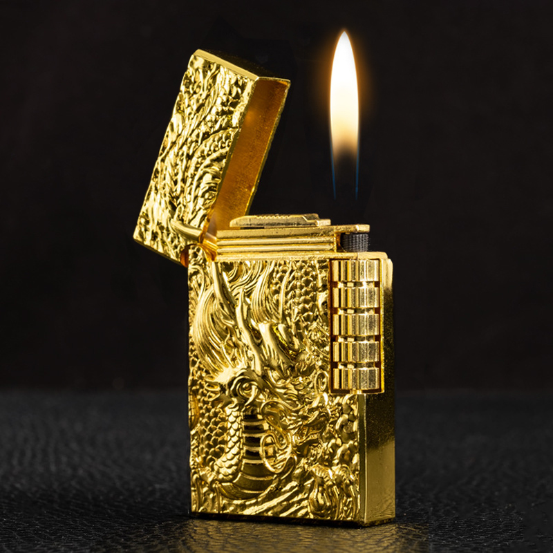 Dragon Gas Lighter Grinding Je - Fire Starting Kit review and price