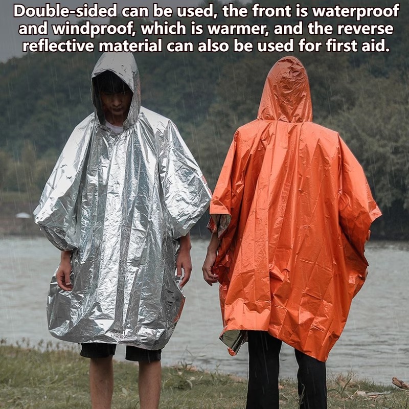 1-10PCS Emergency Rain Poncho  - Emergency Poncho Rain review and price