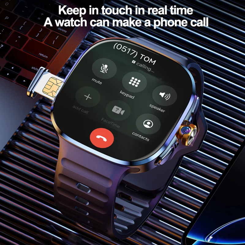New Large Screen Smartwatch 4G - Compass Lensatic review and price